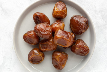Traditional typical homemade Ramadan food