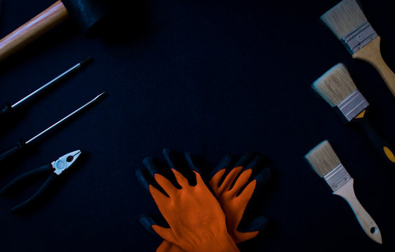 picture of DIY and painting tools