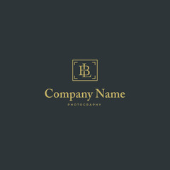 BL Initial Logo Photography