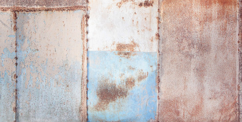 beautiful rusty background with cracks