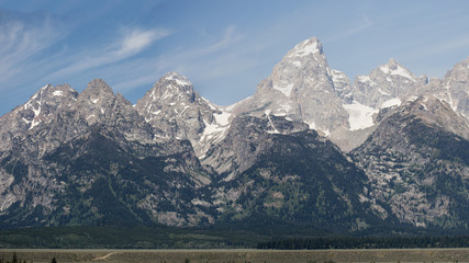 Grand Tetons in the Summer