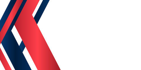 Abstract red and blue background