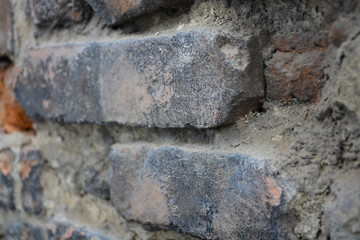 Old brick wall. Background, texture.