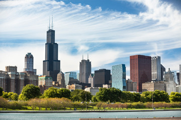 Chicago Illinois skyline