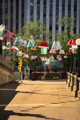 Stairs to the Chicago Riverwalk