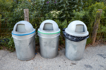 Photo of rubbish bins