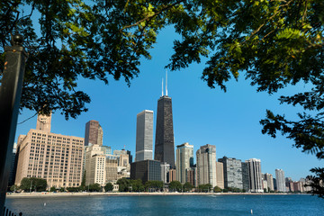 Fototapeta premium Chicago Illinois skyline