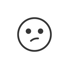 Fototapeta premium Emoticon Icon Vector Illustration