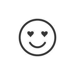 Obraz premium Emoticon Icon Vector Illustration
