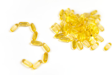 Omega 3 fish oil capsules