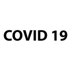 covid 19 icon.  coronavirus sign vector