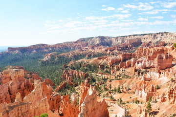 Breathtaking view, landscape of Bryce Canyon;