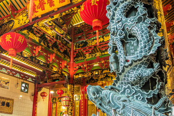 Obraz premium Kheng Hock Keong Budhist temple in honor of Mazu