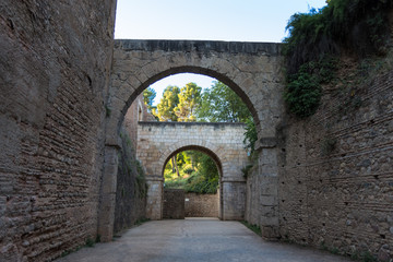 old arch in granada