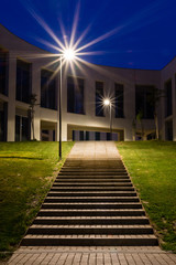 walkway in the park