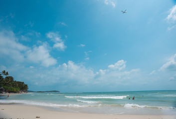 January 22, 2020. Koh Samui, Thailand. Chaweng beach , sea and sand