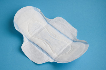 Menstruation sanitary pad for woman hygiene protection. Critical days. Medical conception © anna.stasiia