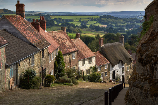 Golds Hill, Shaftesbury, England