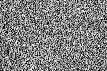 Fototapeta premium Pile of buckwheat close-up in black and white.