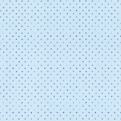 Seamless dotted pattern, blue textile design, scrapbooking paper