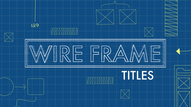 Wireframe Titles