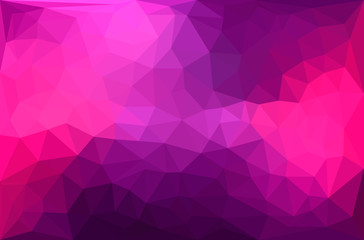 Modern bright abstract polygonal mosaic background. Geometric texture background in origami style.