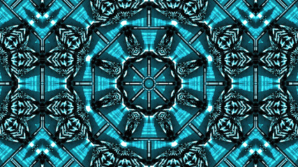 Abstract kaleidoscope background. Beautiful multicolor kaleidoscope texture. Unique kaleidoscope design. 