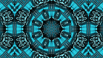 Abstract kaleidoscope background. Beautiful multicolor kaleidoscope texture. Unique kaleidoscope design. 