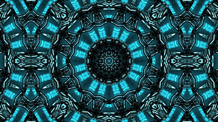 Abstract kaleidoscope background. Beautiful multicolor kaleidoscope texture. Unique kaleidoscope design. 