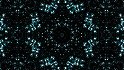 Obraz premium islamic abstract ornament pattern design use for print and fashion design. 3d ramadan islamic round pattern elements . Geometric circular ornamental arabic symbol