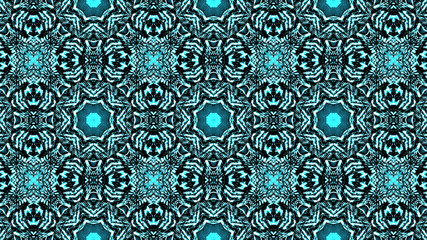 Geometric kaleidoscope multicolored seamless pattern. Abstract background. Beautiful multicolor kaleidoscope texture. Unique kaleidoscope design. Illustration for design.