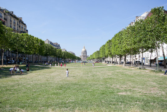 Les jardins de l'avenue de Breteuil