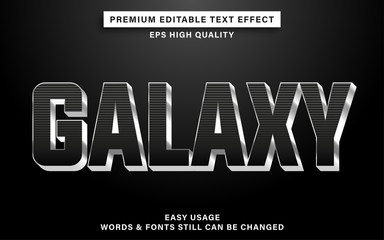 galaxy text effect