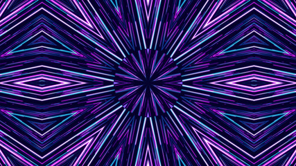 Geometric kaleidoscope multicolored seamless pattern. Abstract background. Beautiful multicolor kaleidoscope texture. Unique kaleidoscope design. Illustration for design.