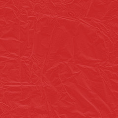 Old red crumpled paper concept