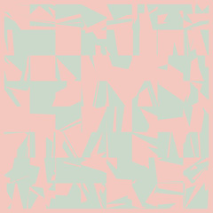 Abstract Random Color Poligones Generative Art background illustration