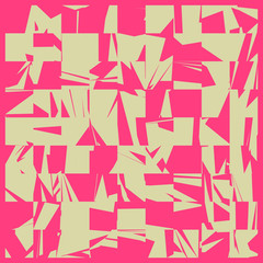 Abstract Random Color Poligones Generative Art background illustration