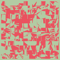 Abstract Random Color Poligones Generative Art background illustration