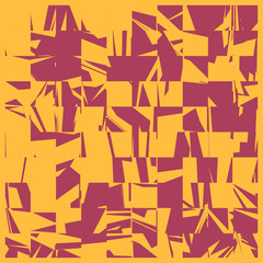 Abstract Random Color Poligones Generative Art background illustration