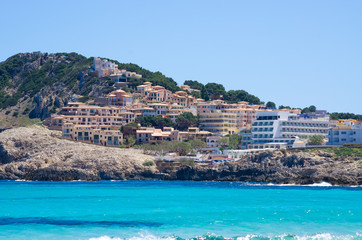 Fototapeta na wymiar Bay of Cala Agulla, Mallorca, Spain