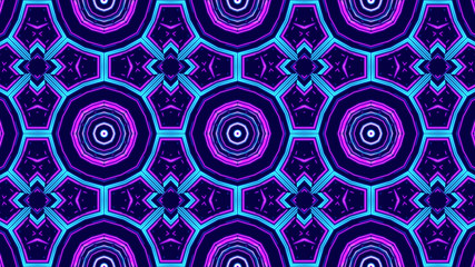 Trendy Beautiful Artistic Kaleidoscope Exotic Abstract Pattern. Bright And Colorful Original Stylish Floral Background Print, Illustration Of Kaleidoscope