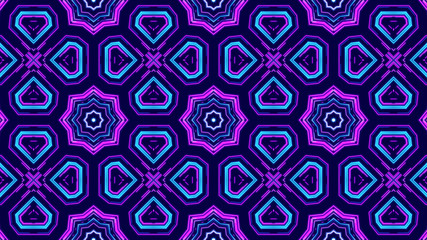 Trendy Beautiful Artistic Kaleidoscope Exotic Abstract Pattern. Bright And Colorful Original Stylish Floral Background Print, Illustration Of Kaleidoscope