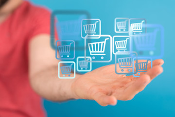 Shopping cart as part of the network in hand . The concept of Innovation in e-Commerce.