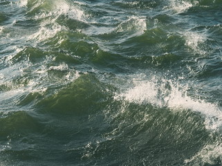 Stormy Waves Closeup