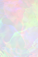 Obraz na płótnie Canvas Pastel colored holographic gradient background.
