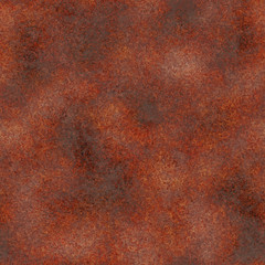 Rusty red brown seamless pattern.