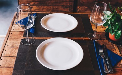 restaurant table