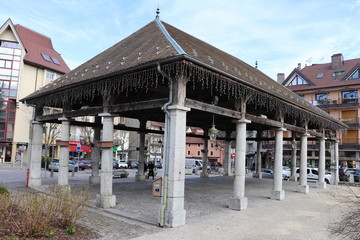 ncienne halle aux grains de la Roche sur Foron située place de la Grenette - Ville La Roche sur...