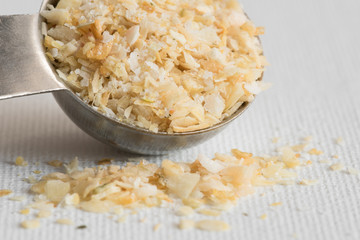 Minced Onion Spilled from a Teaspoon