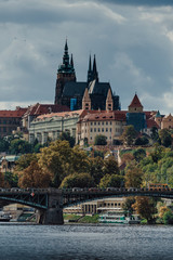 Fototapeta premium A View of Prague, Czech Republic